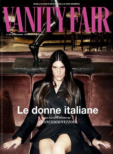 Vanity Fair Italia – 30 settembre 2020 Cover