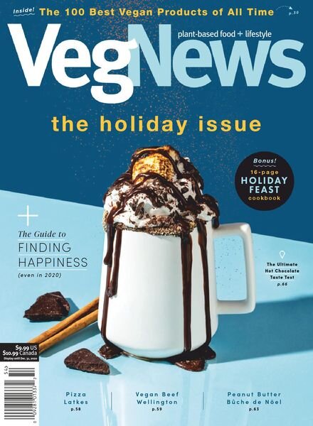 VegNews Magazine – September 2020 Cover