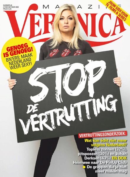 Veronica Magazine – 03 oktober 2020 Cover