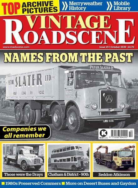 Vintage Roadscene – October 2020 Cover