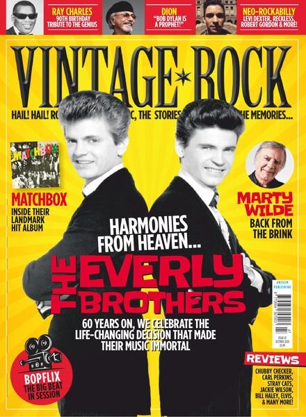 Vintage Rock – October-November 2020 Cover