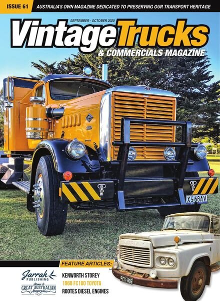 Vintage Trucks & Commercials – September-October 2020 Cover