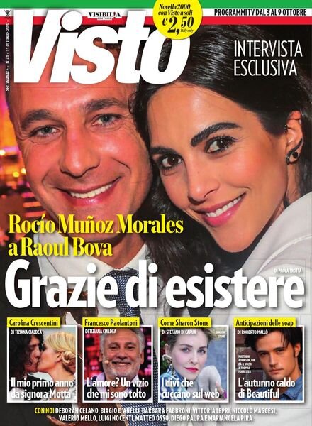Visto – 1 Ottobre 2020 Cover