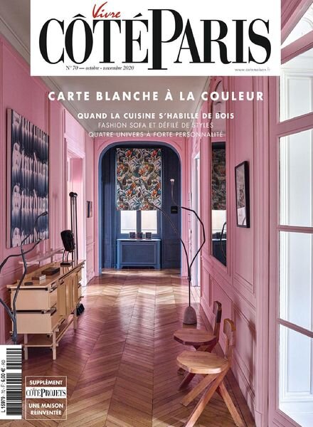 Vivre Cote Paris – novembre 2020 Cover