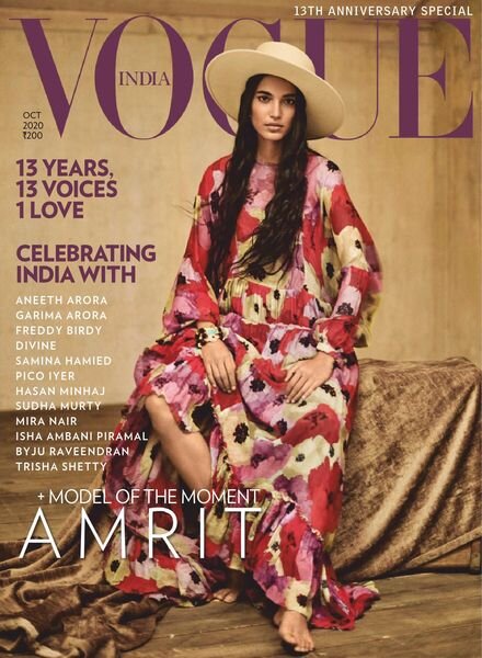 Vogue India – October 2020 Cover
