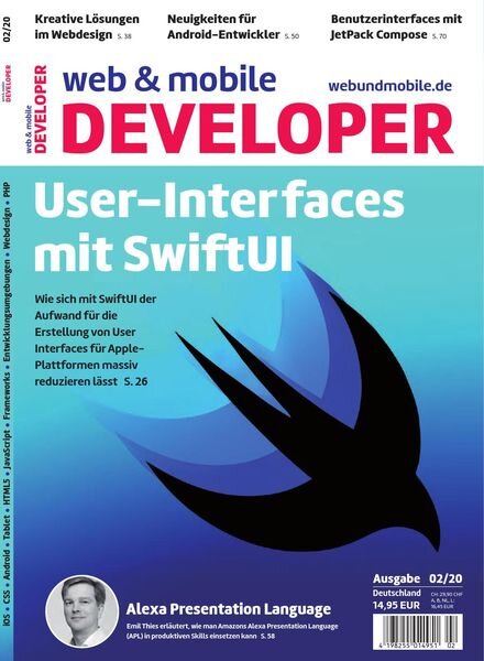 Web & Mobile Developer – Nr.2 2020 Cover