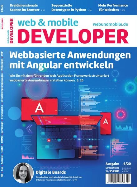 Web & Mobile Developer – Nr.4 2020 Cover