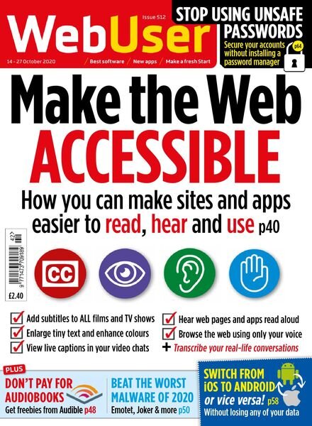 WebUser – 14 October 2020 Cover
