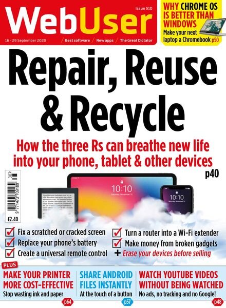 WebUser – 16 September 2020 Cover
