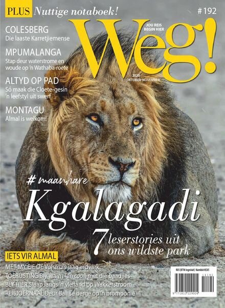 Weg! – Oktober 2020 Cover