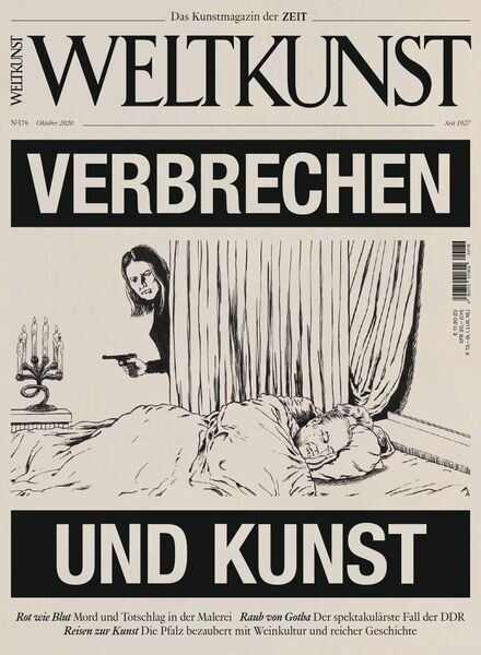 Weltkunst – Oktober 2020 Cover