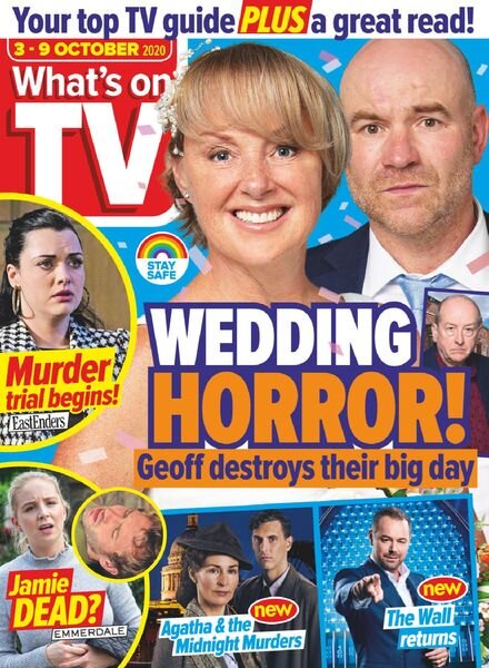 What’s on TV – 03 October 2020 Cover