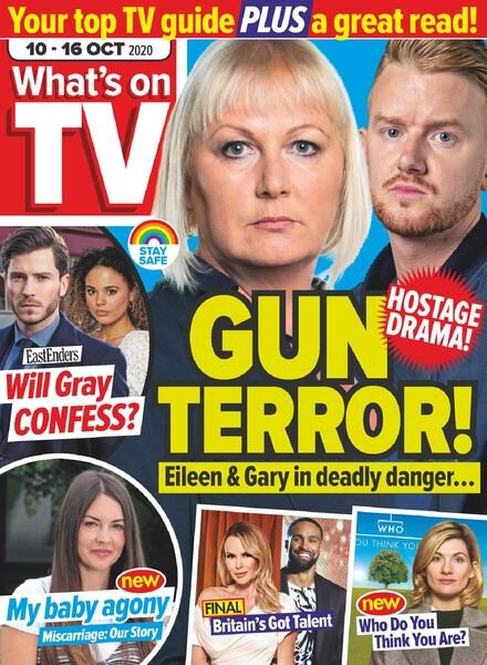 What’s on TV – 10 October 2020 Cover