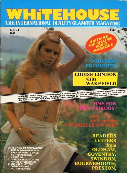 Whitehouse – N 74 Cover