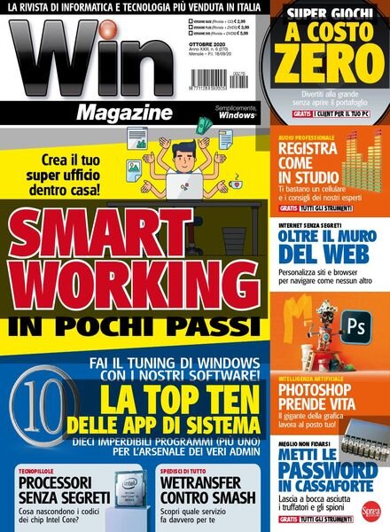 Win Magazine – Ottobre 2020 Cover
