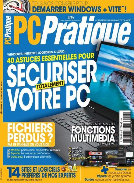 Windows & Internet Pratique – Hors-Serie – PC Pratique N 6 – Octobre-Decembre 2020 Cover
