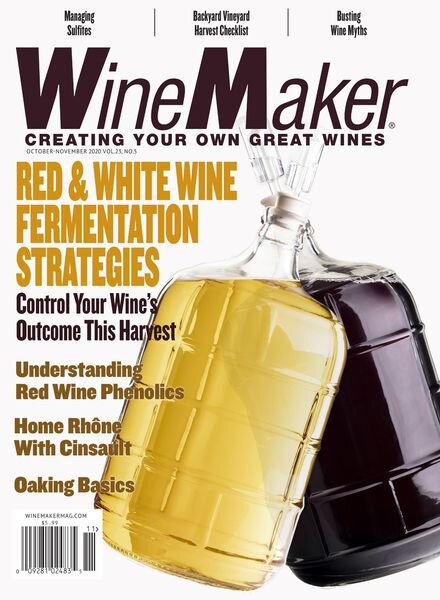 WineMaker – October-November 2020 Cover