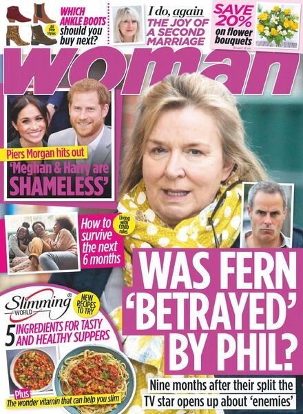 Woman UK – 12 October 2020 Cover