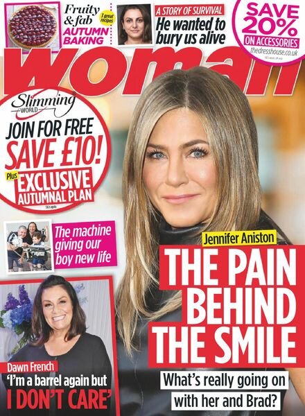 Woman UK – 26 October 2020 Cover