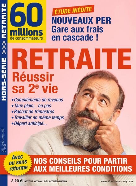 60 Millions de Consommateurs – Hors-Serie – Decembre 2020 – Janvier 2021 Cover