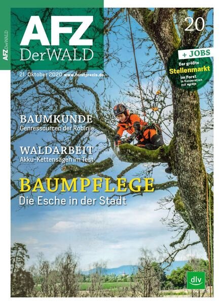 AFZ-DerWald – 09 Oktober 2020 Cover