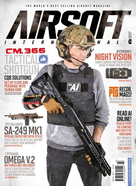 Airsoft International – Volume 16 Issue 7 – October 2020 Cover