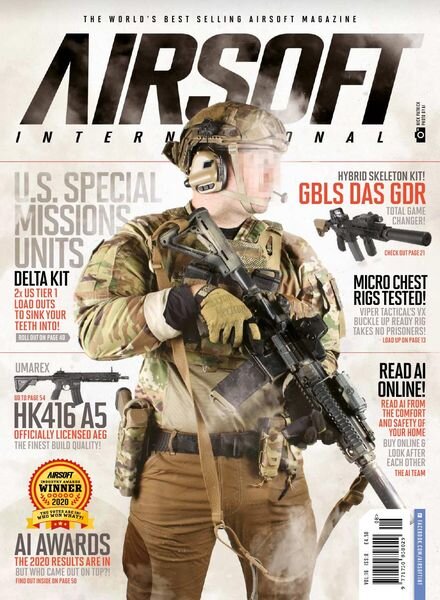 Airsoft International – Volume 16 Issue 8 – November 2020 Cover