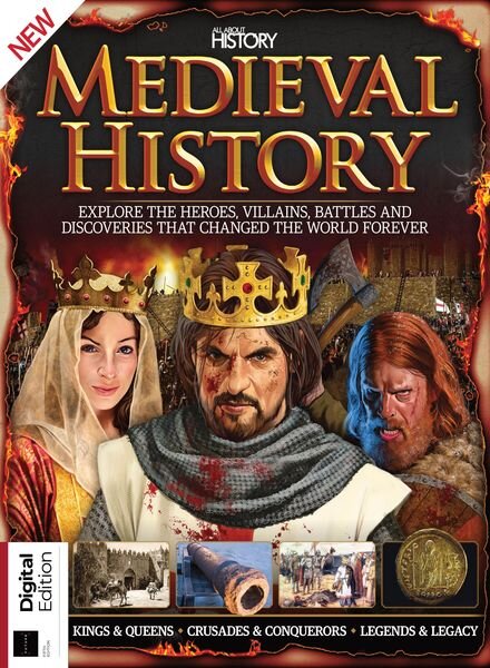 All About History – Book of Medieval History 5th Edition – November 2020 Cover