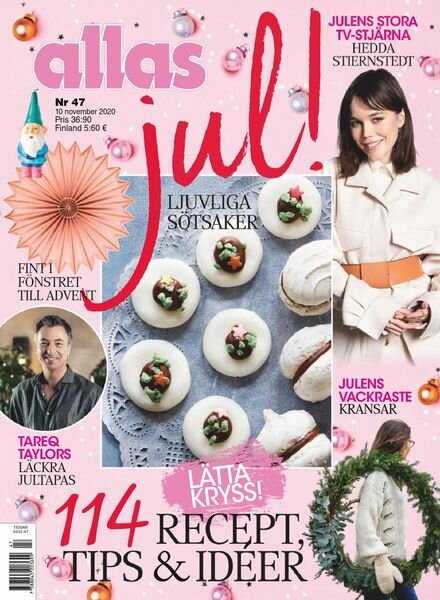 Allas – 10 november 2020 Cover