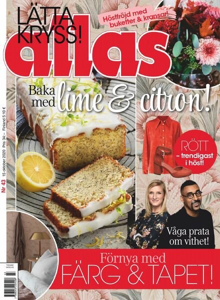 Allas – 15 oktober 2020 Cover