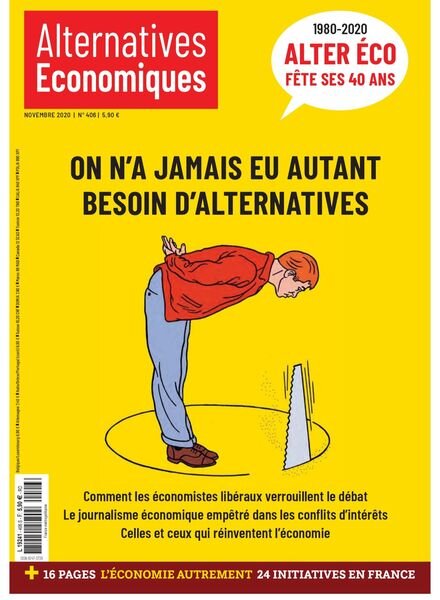Alternatives economiques – Novembre 2020 Cover