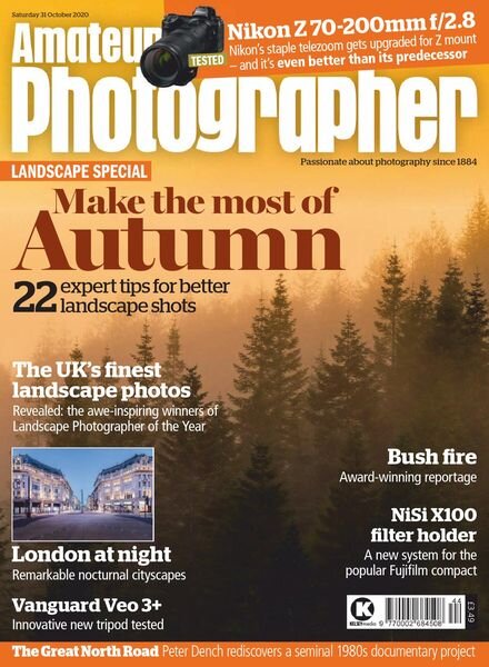 Amateur Photographer – 31 October 2020 Cover