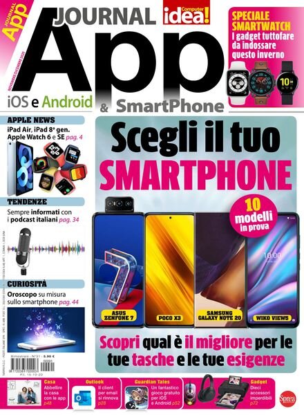 App Journal – Novembre-Dicembre 2020 Cover