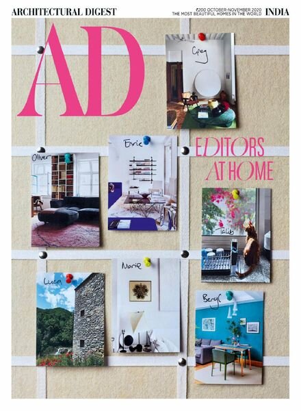 Architectural Digest India – October 2020 Cover