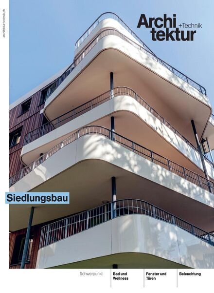 Architektur+Technik – Juli-August 2020 Cover