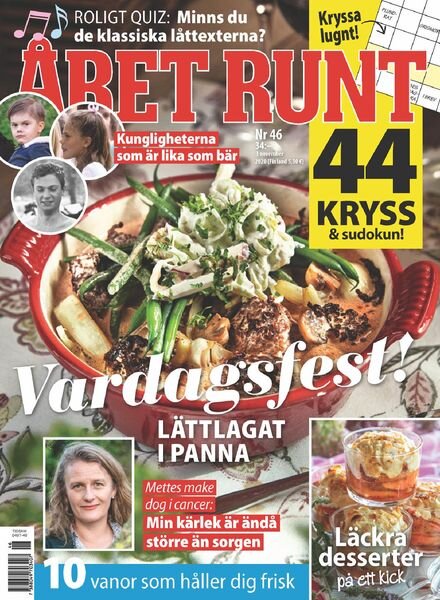 aret Runt – 03 november 2020 Cover
