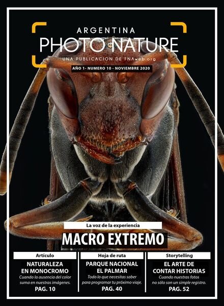 Argentina Photo Nature – Noviembre 2020 Cover