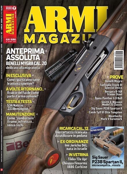 Armi Magazine – Luglio 2020 Cover