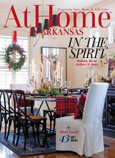 At Home in Arkansas – December 2020 Cover