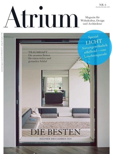 Atrium Germany – November-Dezember 2020 Cover