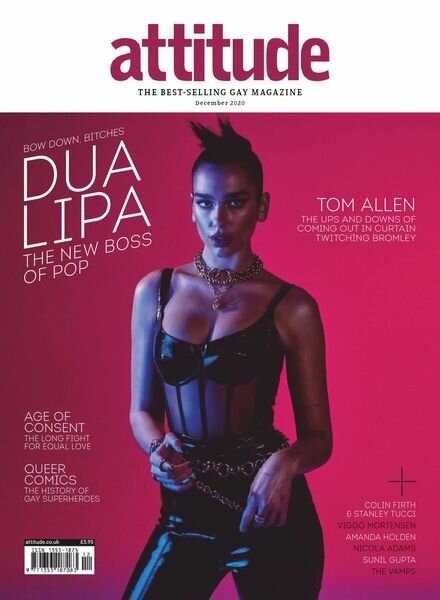 Attitude Magazine – December 2020 Cover