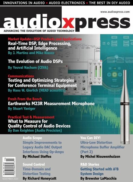 audioXpress – November 2020 Cover