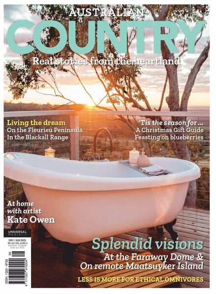 Australian Country – November-December 2020 Cover