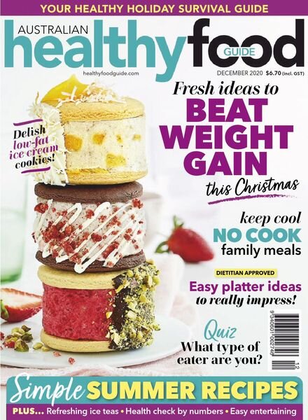 Australian Healthy Food Guide – December 2020 Cover