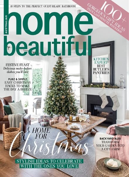 Australian Home Beautiful – December 2020 Cover