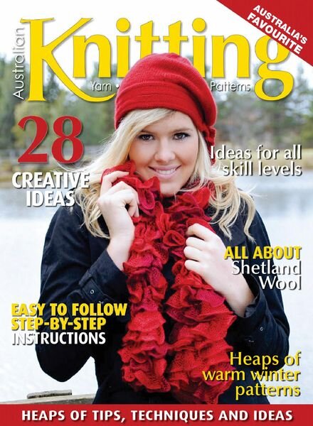 Australian Knitting – August 2020 Cover