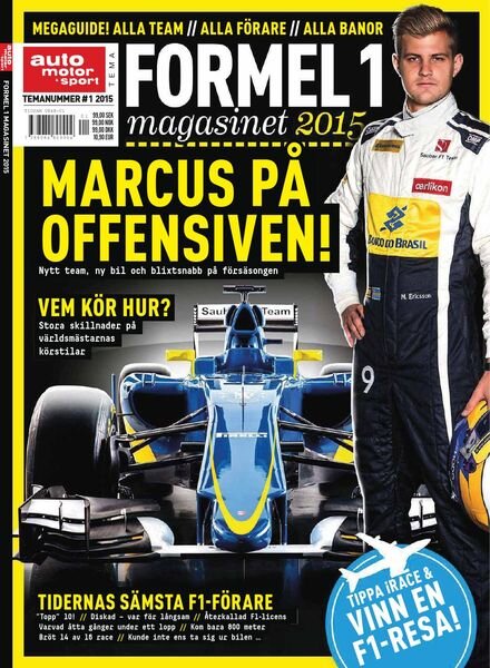 Auto Motor & Sport Sverige – 05 mars 2015 Cover