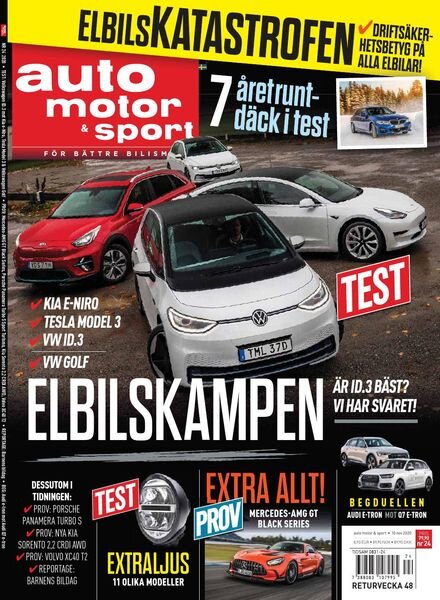 Auto Motor & Sport Sverige – 10 november 2020 Cover