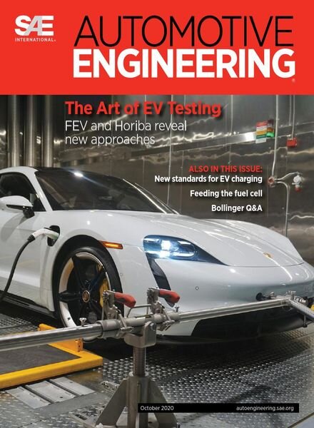 Automotive Engineering – October 2020 Cover
