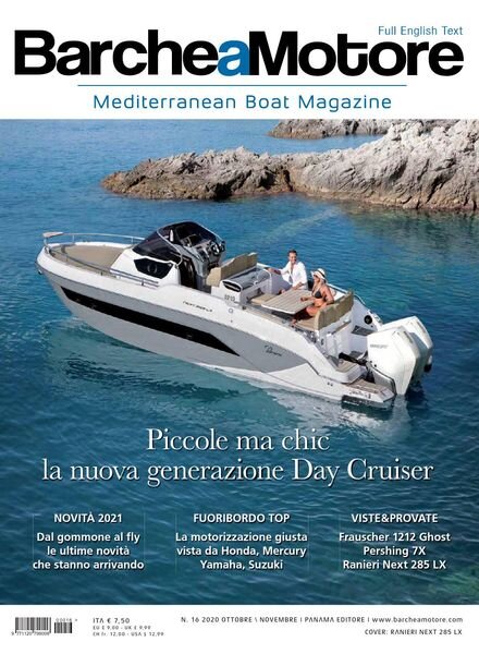 Barche a Motore – Ottobre 2020 Cover